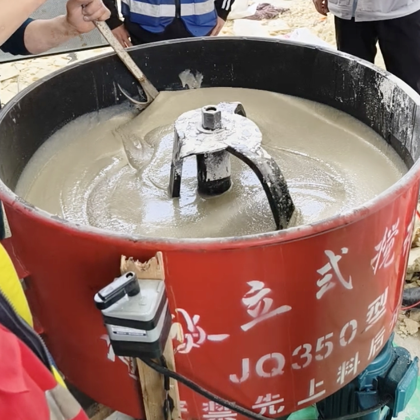 坡头汽轮机余热压缩机导热油设备底座耐高温环氧树脂灌浆料